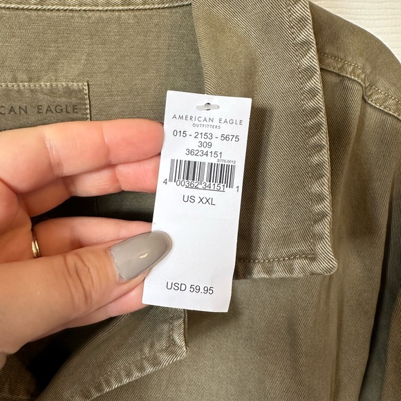 American Eagle Army Military Jacket Sz.XXL - Picture 2 of 7